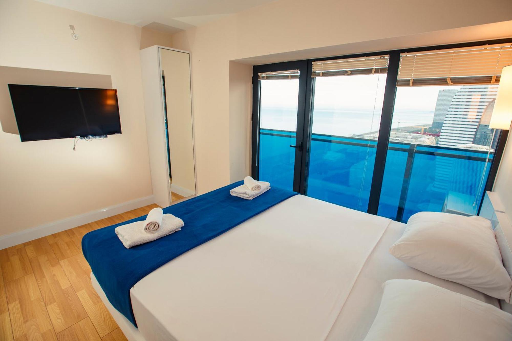 باتومي Panorama Orbi Beach Resort Center Suite المظهر الخارجي الصورة