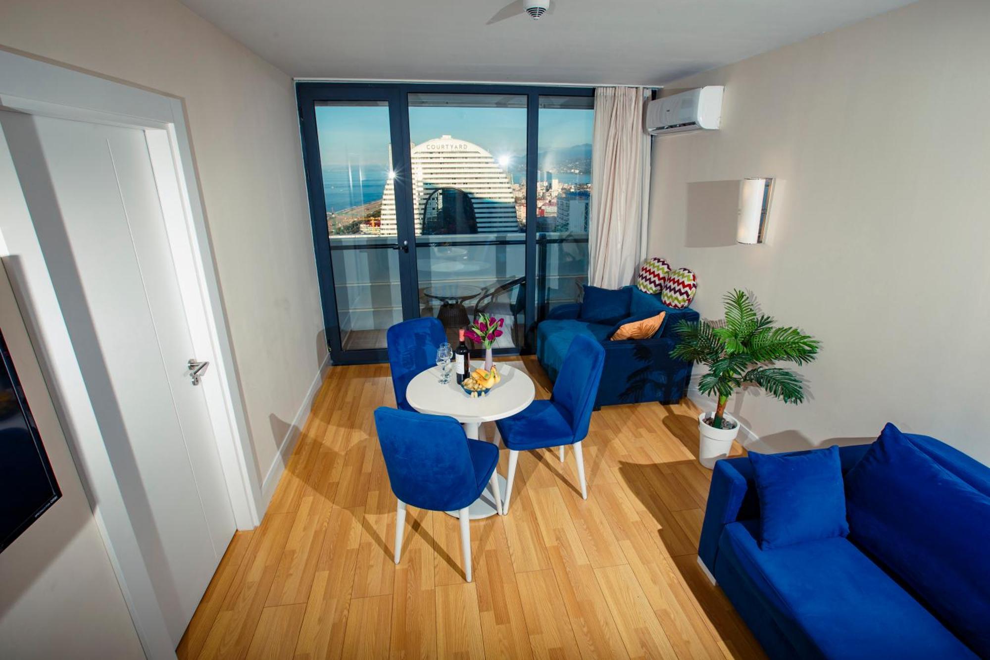 باتومي Panorama Orbi Beach Resort Center Suite المظهر الخارجي الصورة